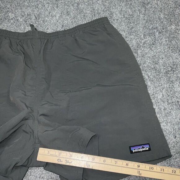 Patagonia Shorts Mens Size L Grey Baggies Swim Trunks Lined Outdoors Hiking - Picture 6 of 12